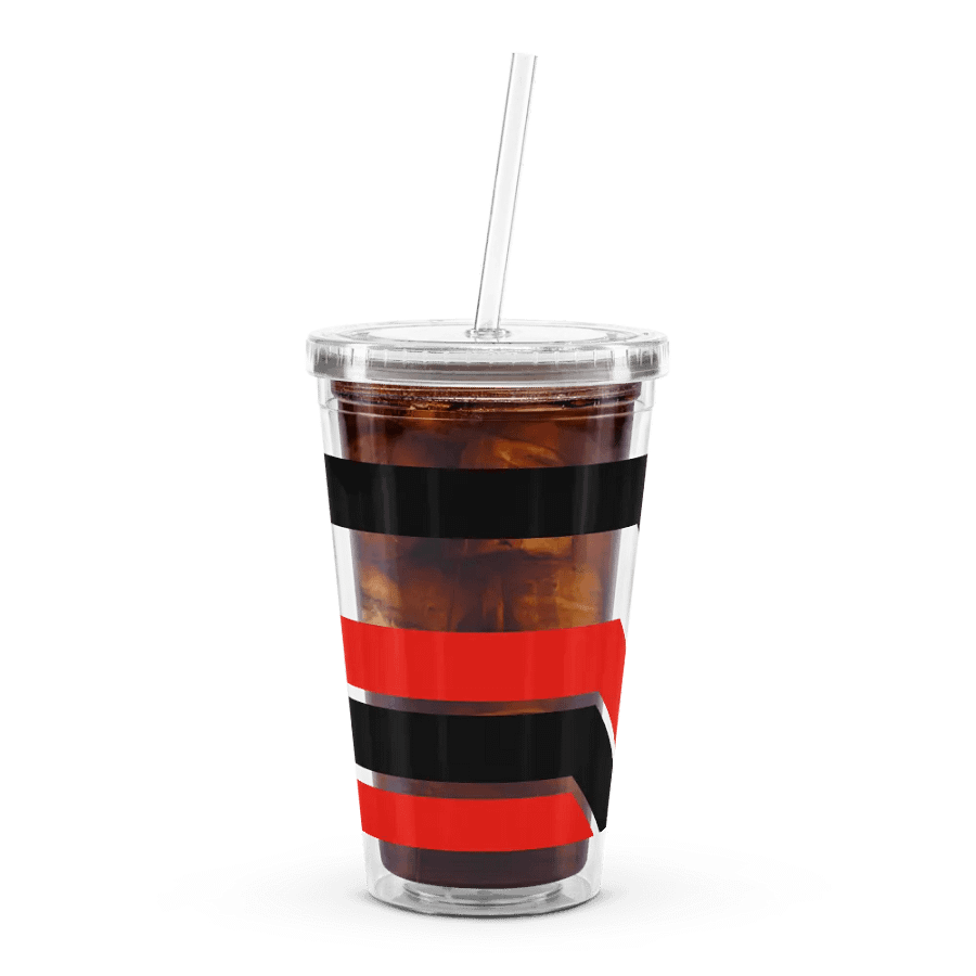 'Not Ashamed of the Good News' Bent Color Lines Tumbler product image (4)