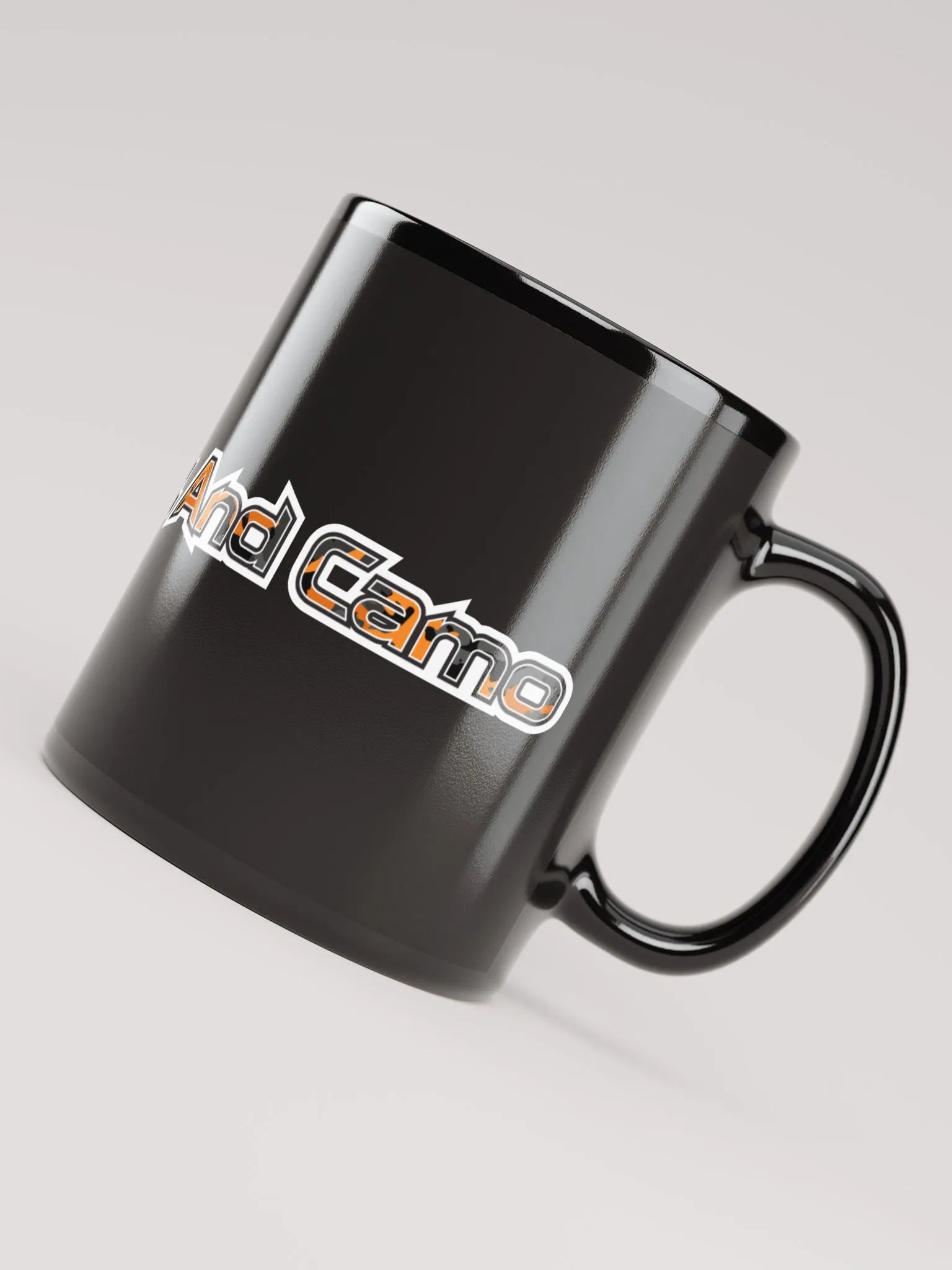 Cast And Camo Black Mug product image (4)