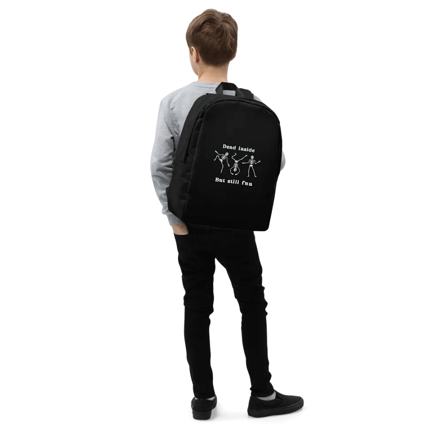 Playful Skeleton Dance All-Over Print Backpack product image (6)