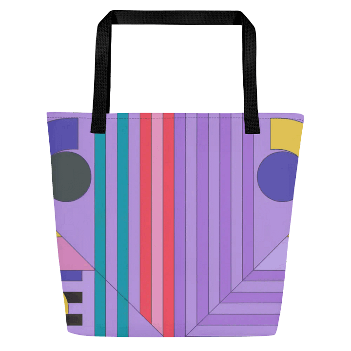 Vibrant Bold Geometric Tote Bag product image (1)