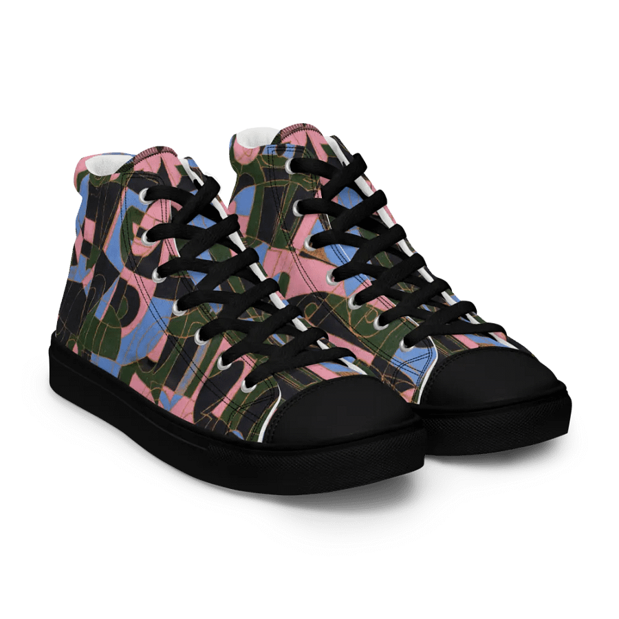 Squid Women's High Top Canvas Shoes product image (11)