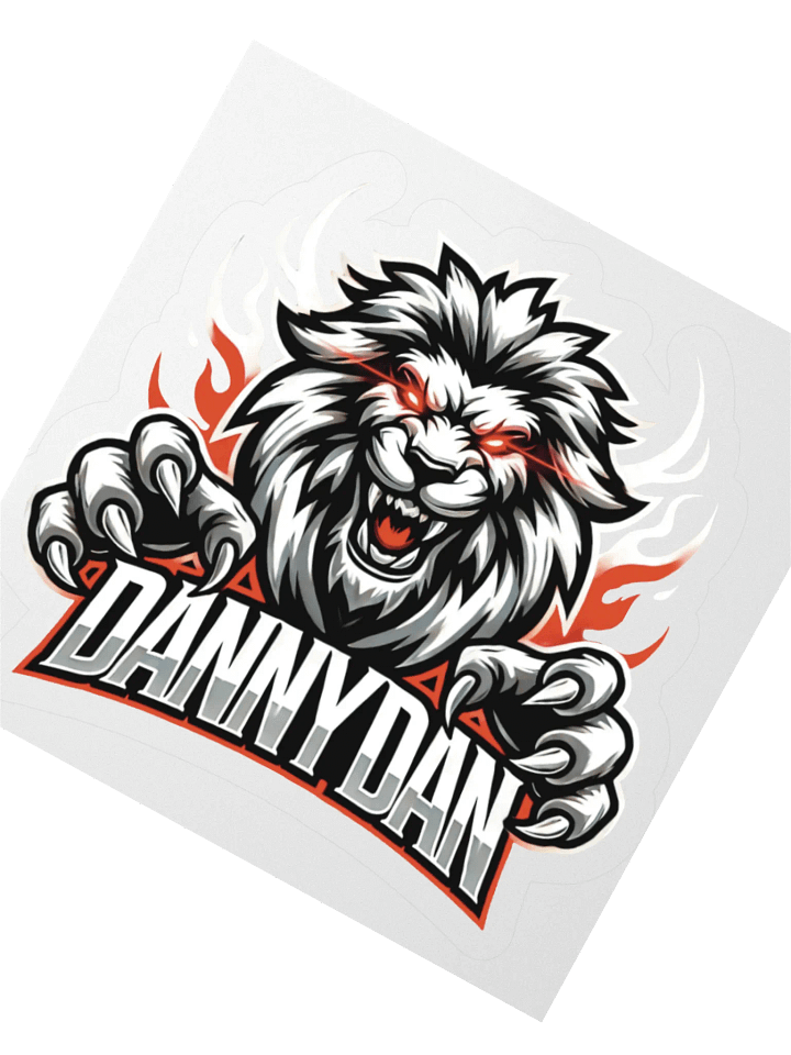 Roaring Lion Kiss Cut Stickers product image (2)