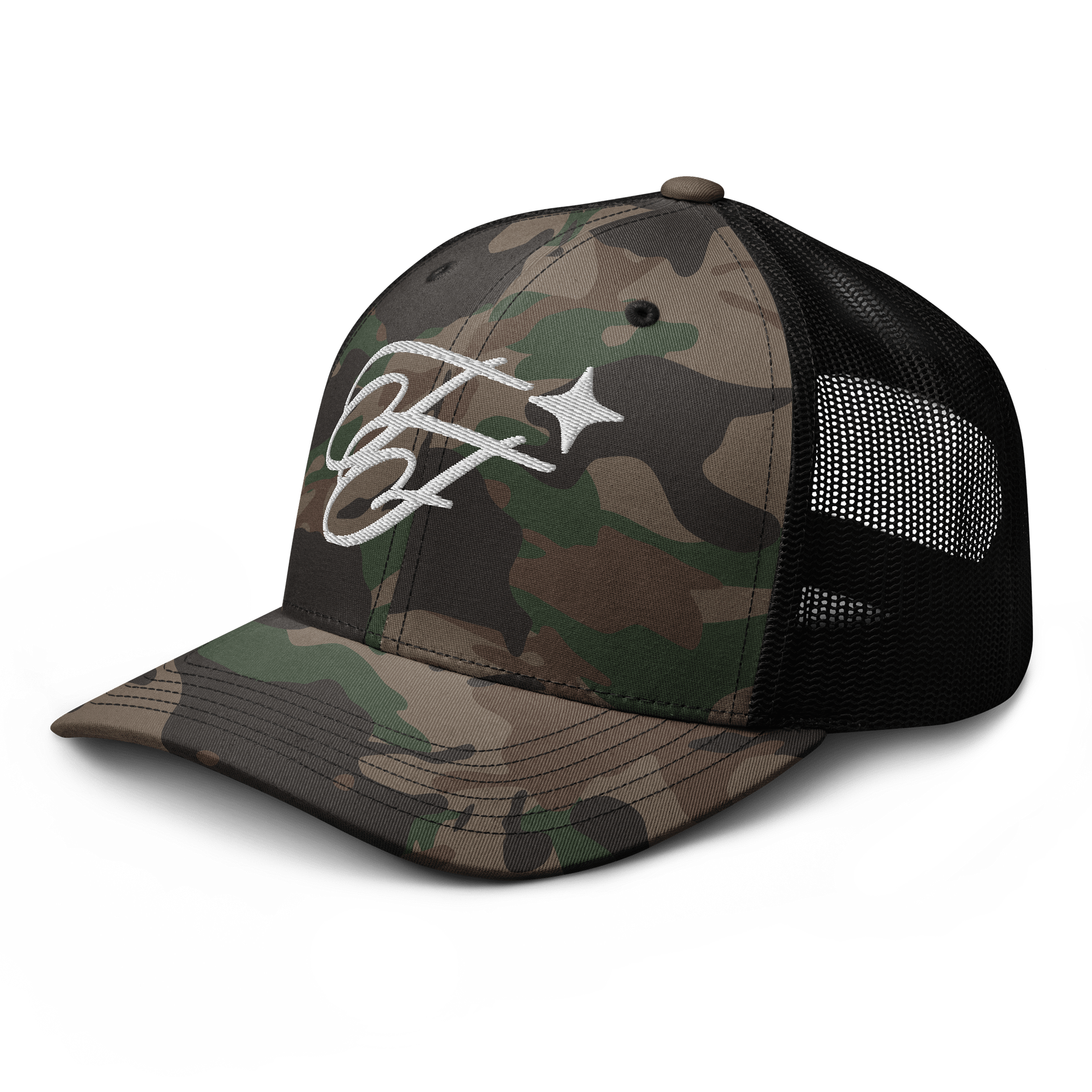 F&F Camouflage Trucker Hat (WHT) product image (4)