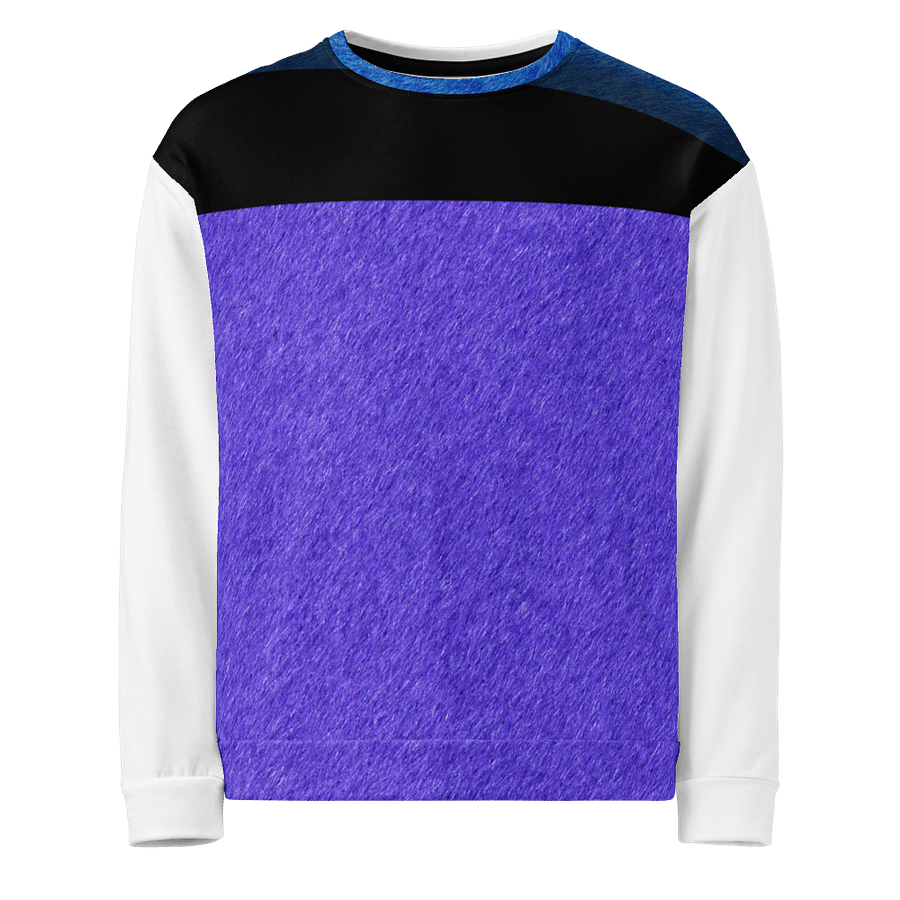 WavePrint Unisex Eco-Friendly Sweatshirt product image (1)
