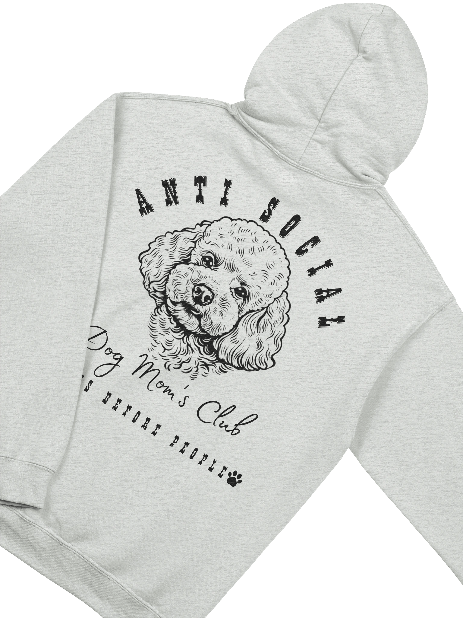 Curly-Haired Dog Mom Club Hoodie product image (40)