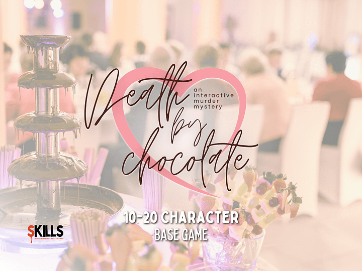 Death by Chocolate - A Valentine’s Murder Mystery - 10-20 Player Base Game product image (1)