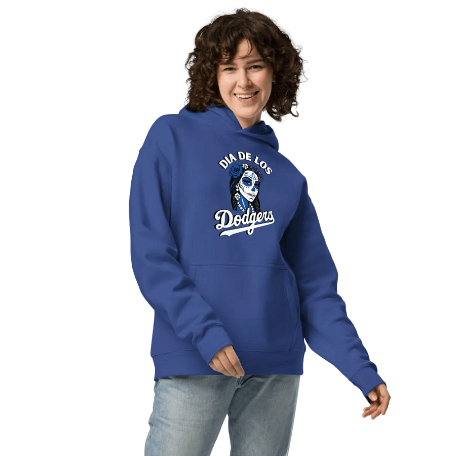 Dia de los Dodgers Hoodie with Pocket product image (3)