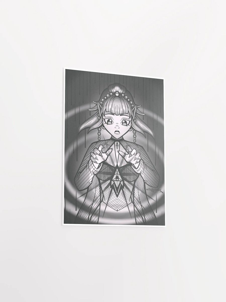 FluffyFoxling Art Black and White 🖊️ product image (3)