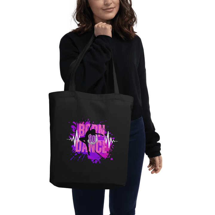 Born to Dance Her Silhouette Reverie Tote Bag product image (2)