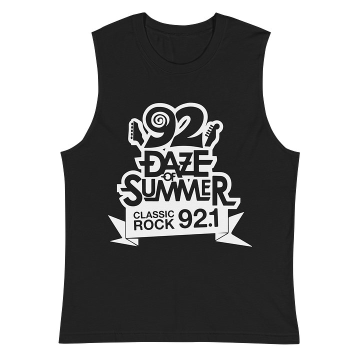 92 Daze of Summer Men's Black Muscle Tank Top product image (2)