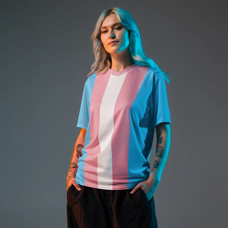 Trans Pride Flag - All-Over Print Jersey product image (22)