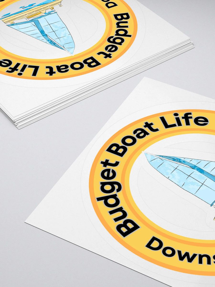 Budget Boat Life Stickers product image (10)