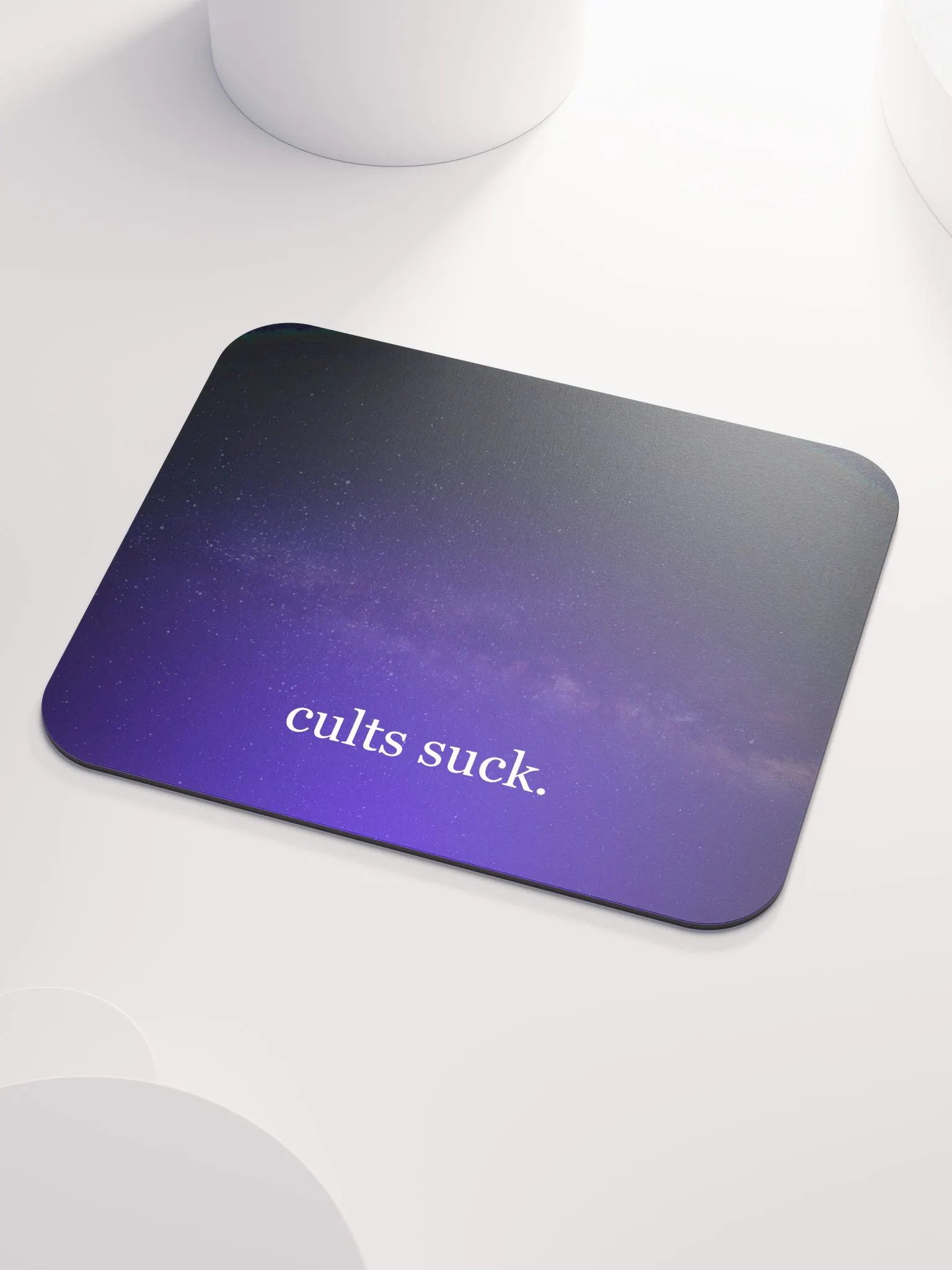 Cults Suck Mousepad product image (3)