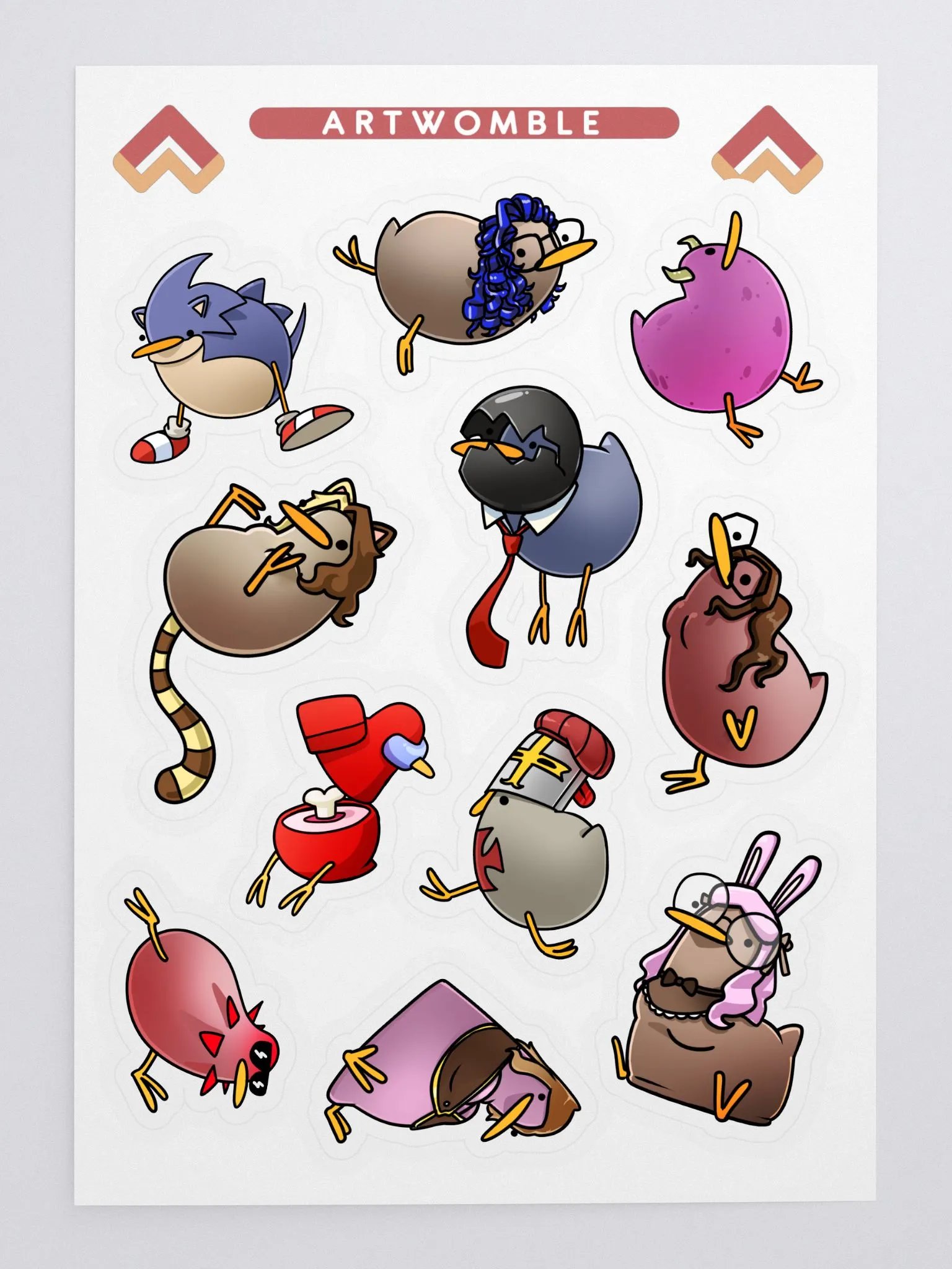 Berd-Day Sticker Sheet 4 product image (3)