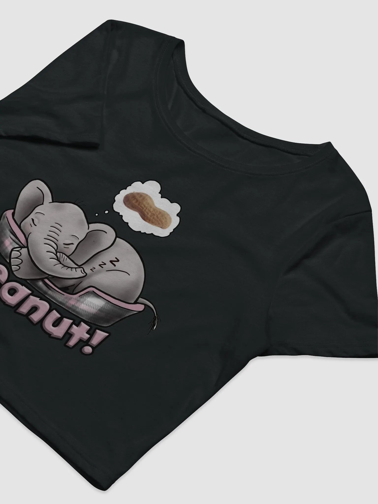 Sleepy Peanut - SFA Crop Tee product image (14)
