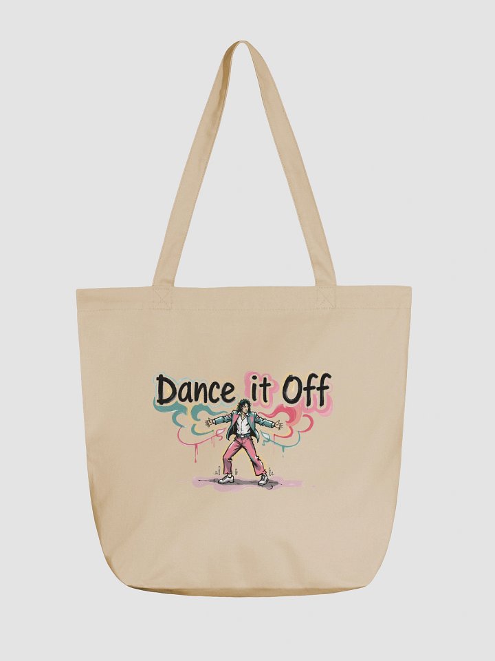 Graffiti Dance Party | 'Dance It Off' Vibrant Art | Eco-Friendly Tote Bag product image (1)