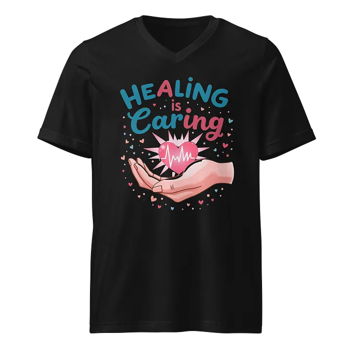 Healing Hearts V-Neck Tee product image (1)