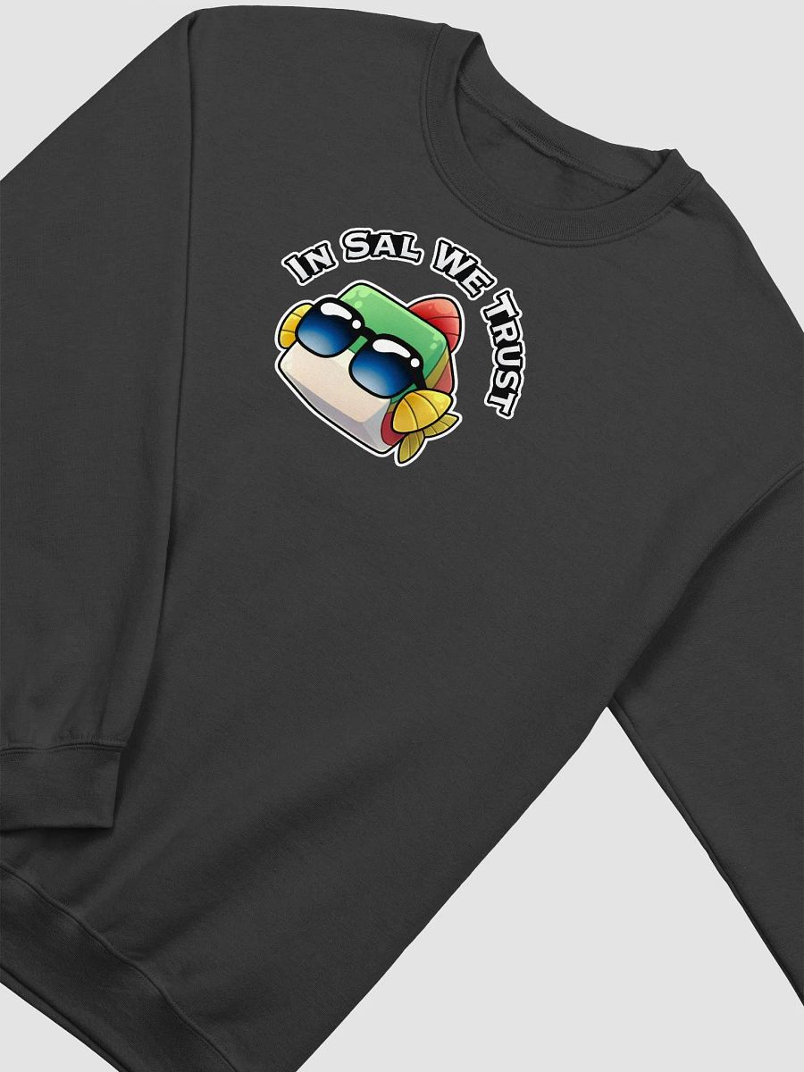 In Sal We Trust Crewneck product image (1)