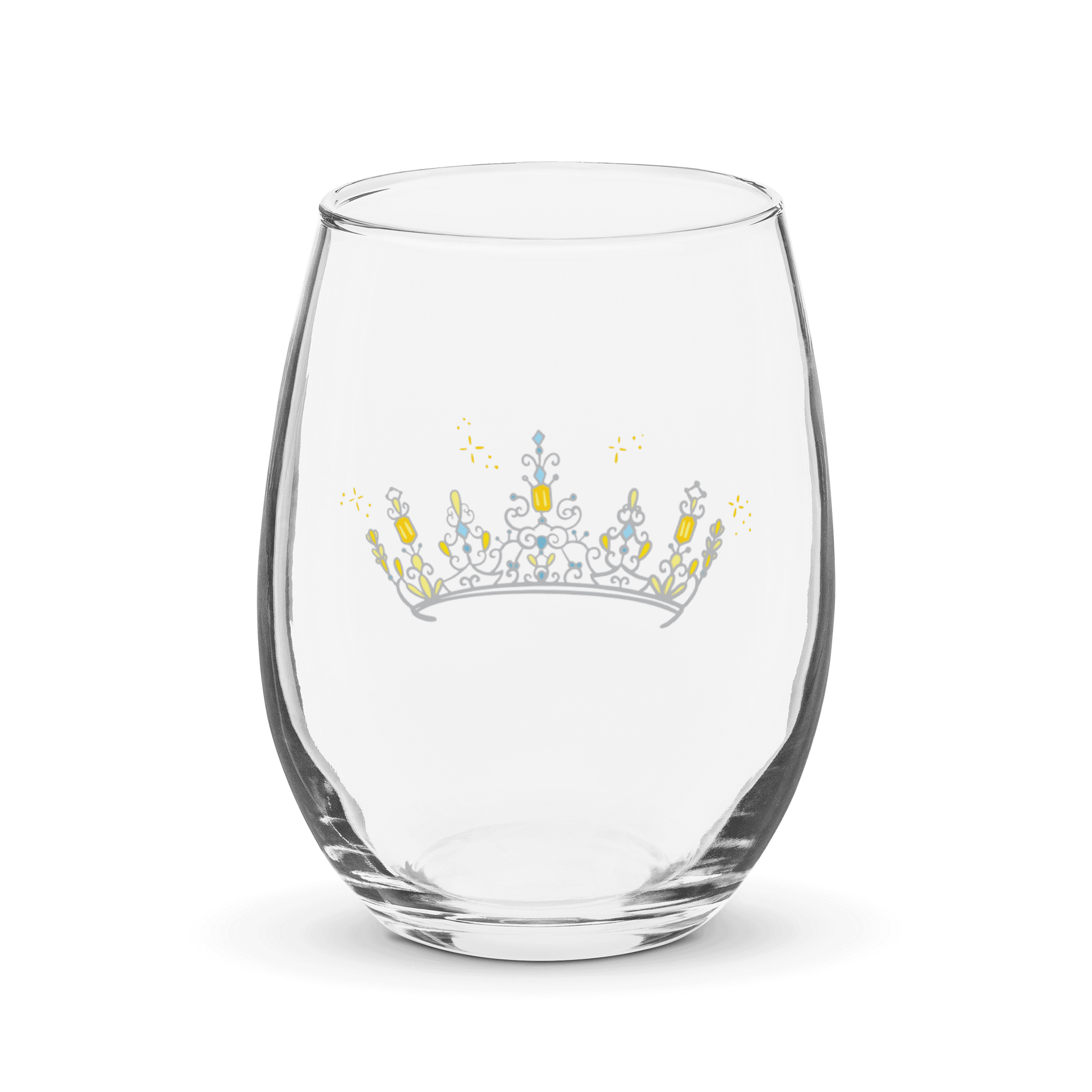 Crown Stemless Wine Glass product image (1)