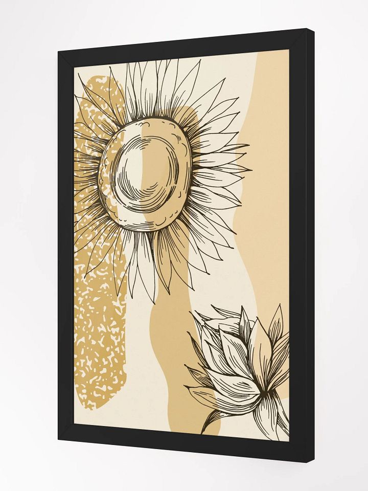 Floral Fusion Framed Matte Poster product image (8)