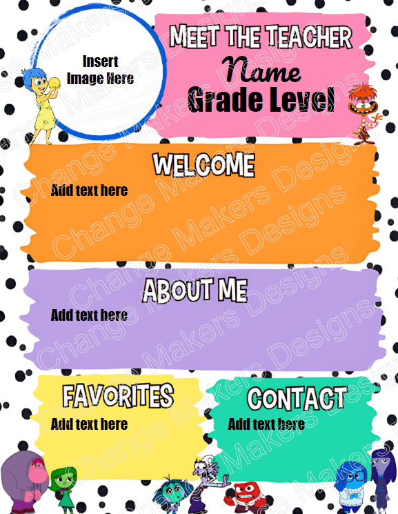 Copy of Inside Out Bundle- Bulletin Board, SEL Check In & Teacher Resource product image (4)