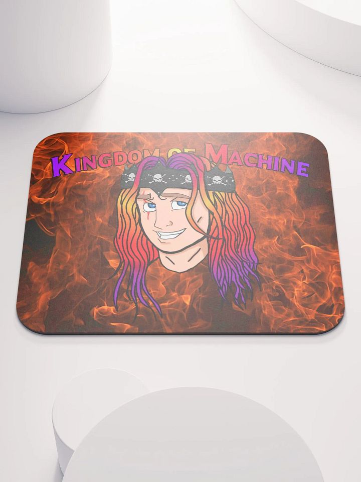 evil king Basic mouse pad 8x7 product image (1)