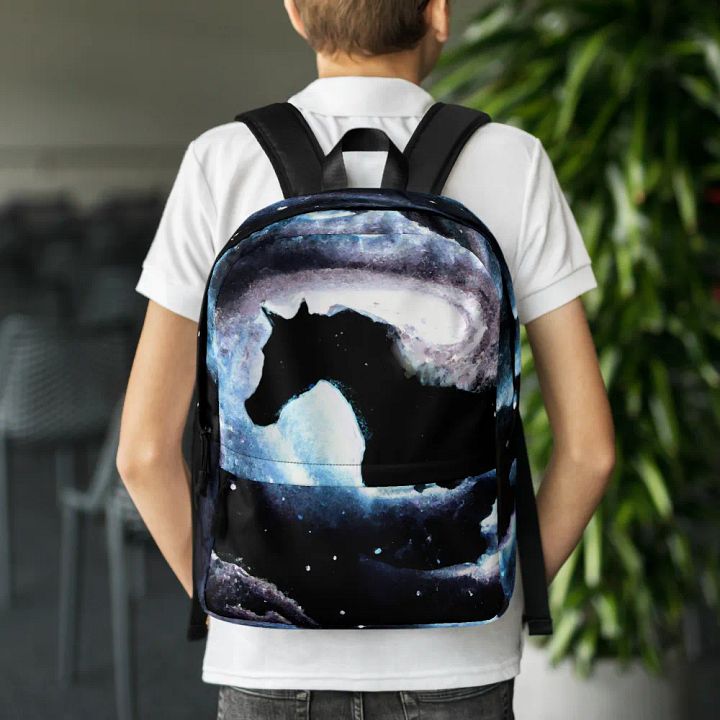 Nebula horse backpack product image (1)
