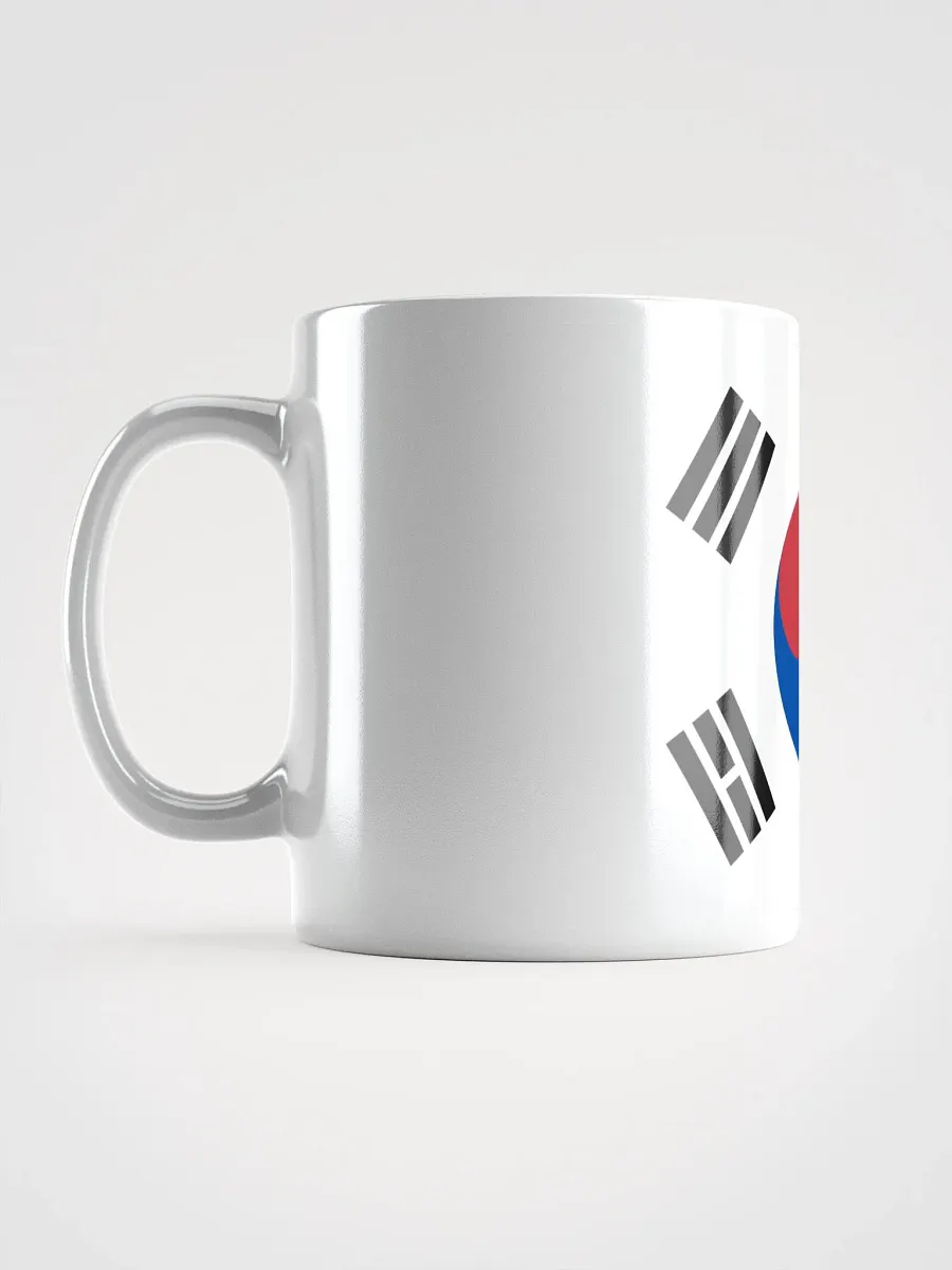 South Korea Flag White Coffee Mug product image (6)