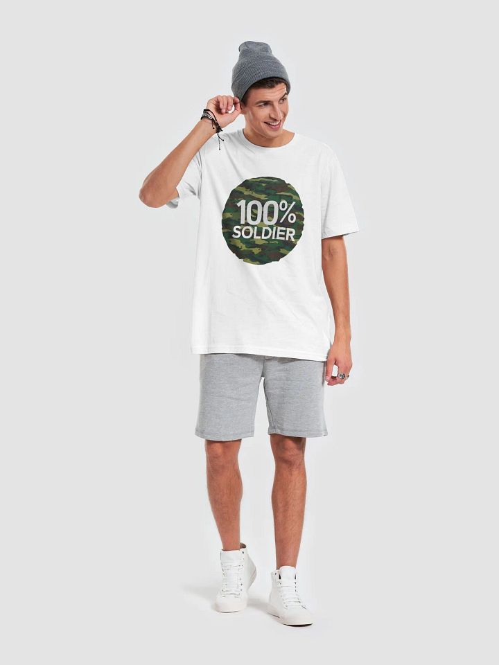 100 Percent soldier against green camo product image (2)