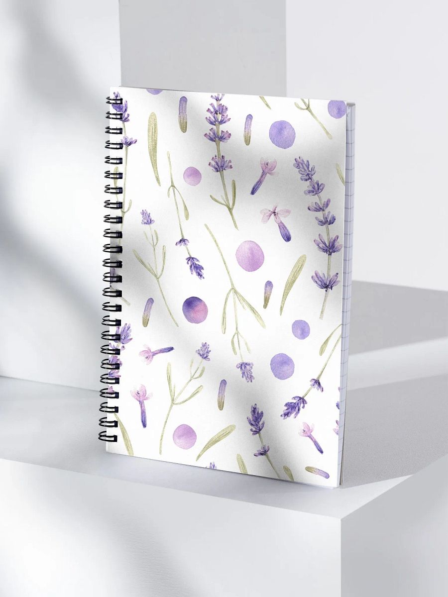 Lavender Spiral Notebook product image (4)