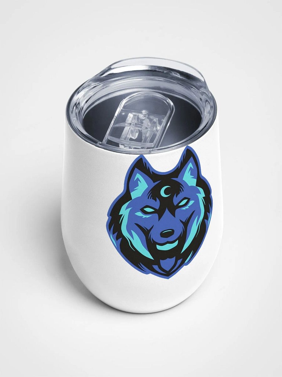 Lunar Wolf Wine Tumbler product image (4)