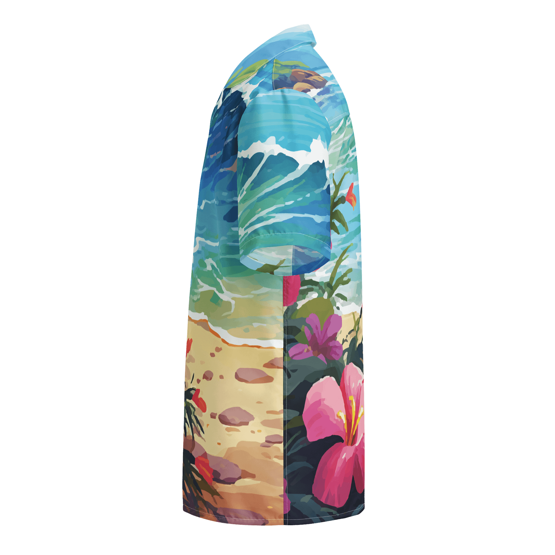 Tropical Paint Hawaiian Shirt product image (5)