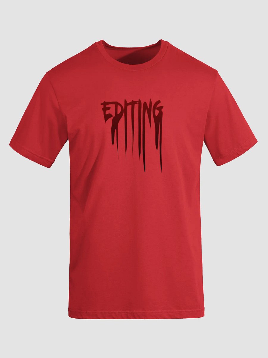 Editing bloody red T shirt product image (3)