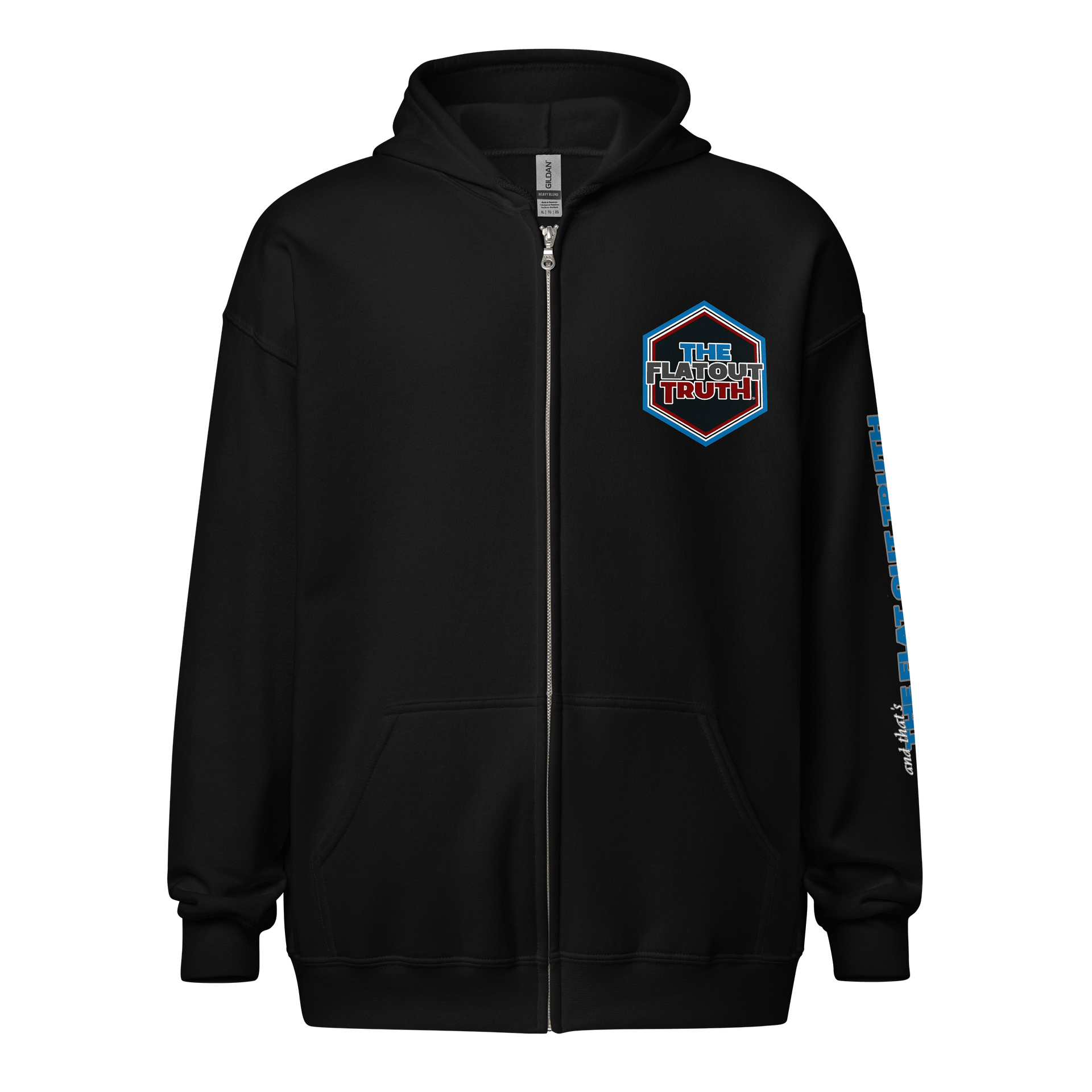 TFOT Max Blue Hex Shield Zip Jacket product image (1)