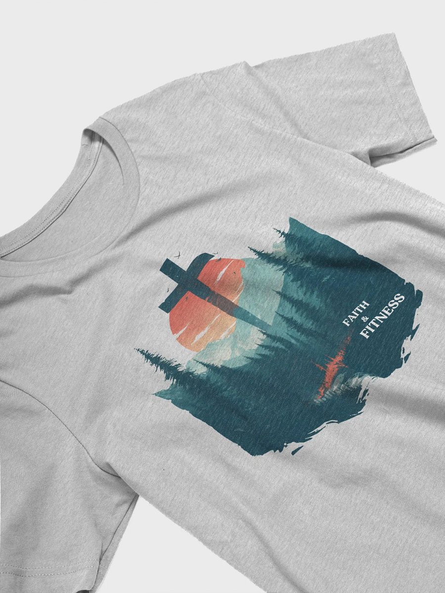 Faith & Fitness Christian - Workout Motivation Gym Apparel T-Shirt product image (15)