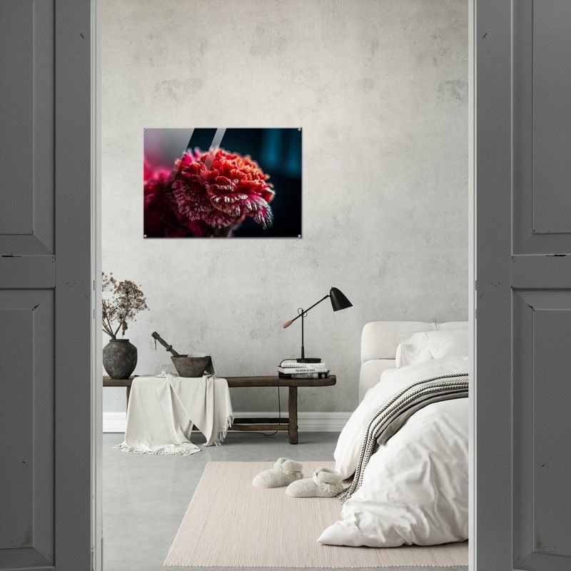 BLACK RED GLOSSY ACRYLIC PRINT product image (3)