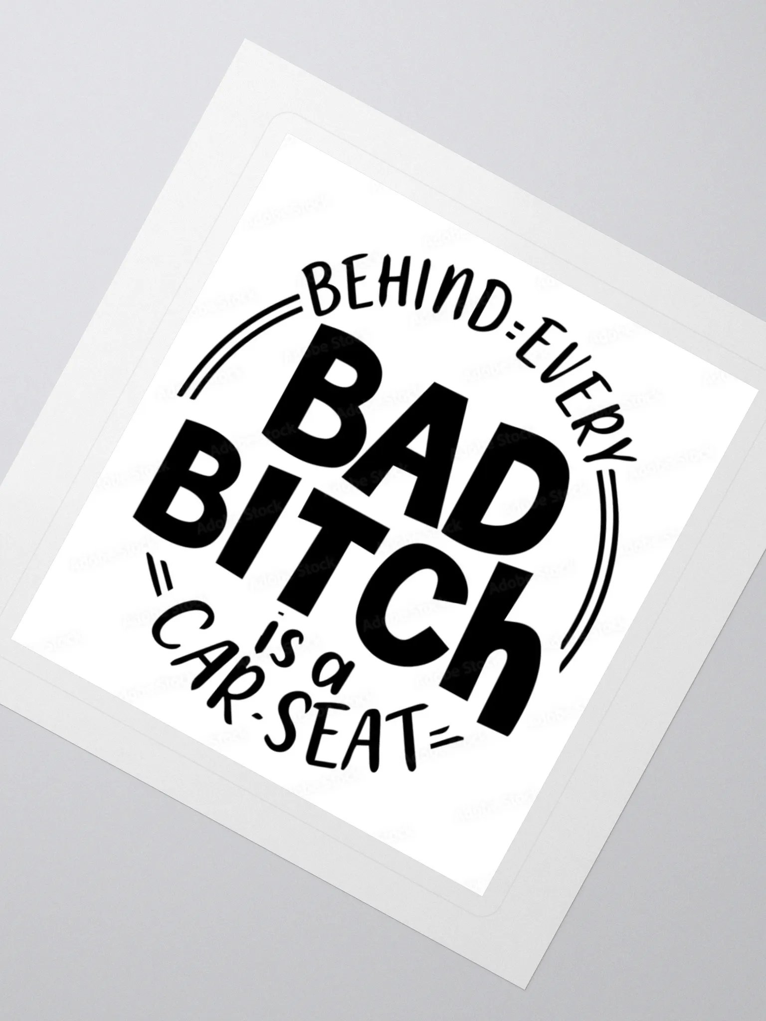 Bad Bitch energy stickers product image (2)