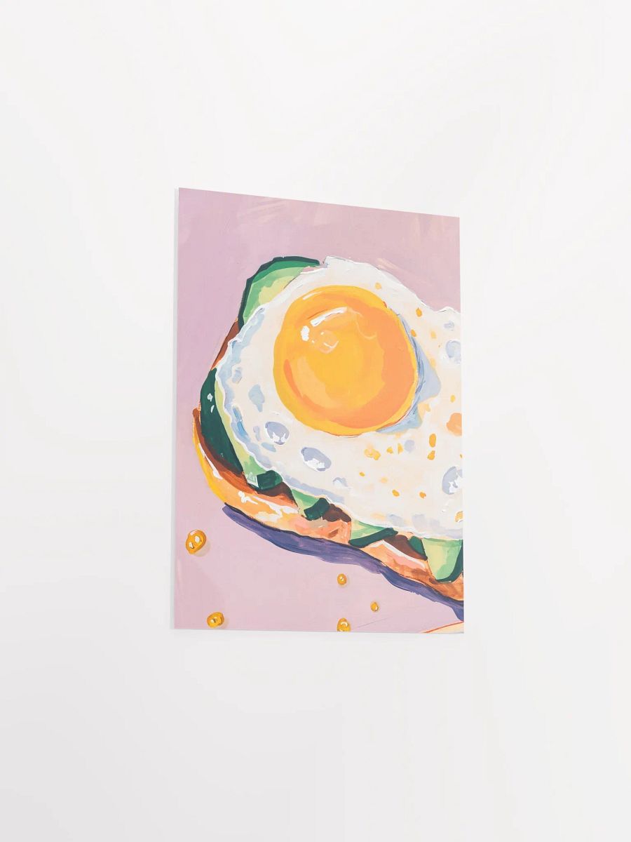 Sunny-Side Up Avocado Delight Poster product image (5)