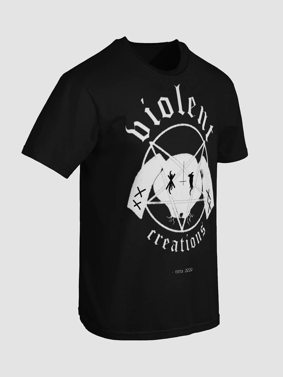 Black Metal Bunny Logo Tee product image (7)