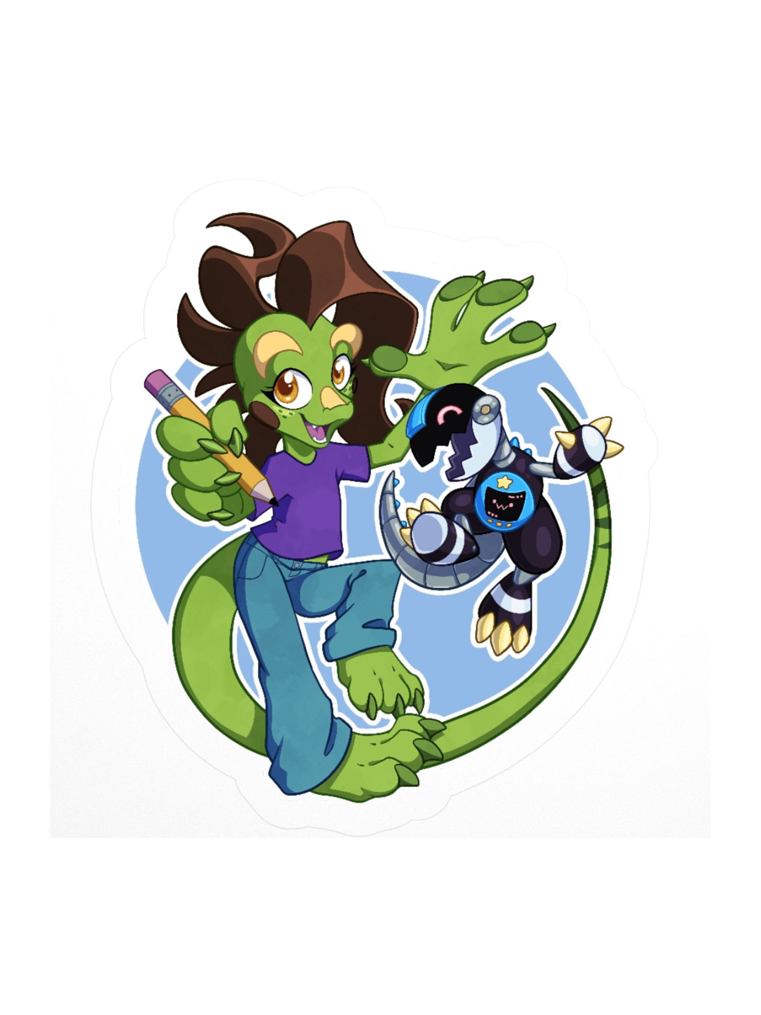 Lizzy and Rex : Kisscut sticker product image (1)