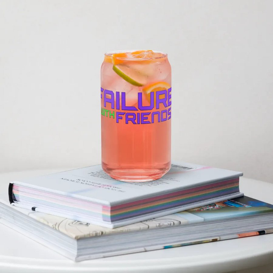 Failure With Friends Can-Shaped Glass product image (34)