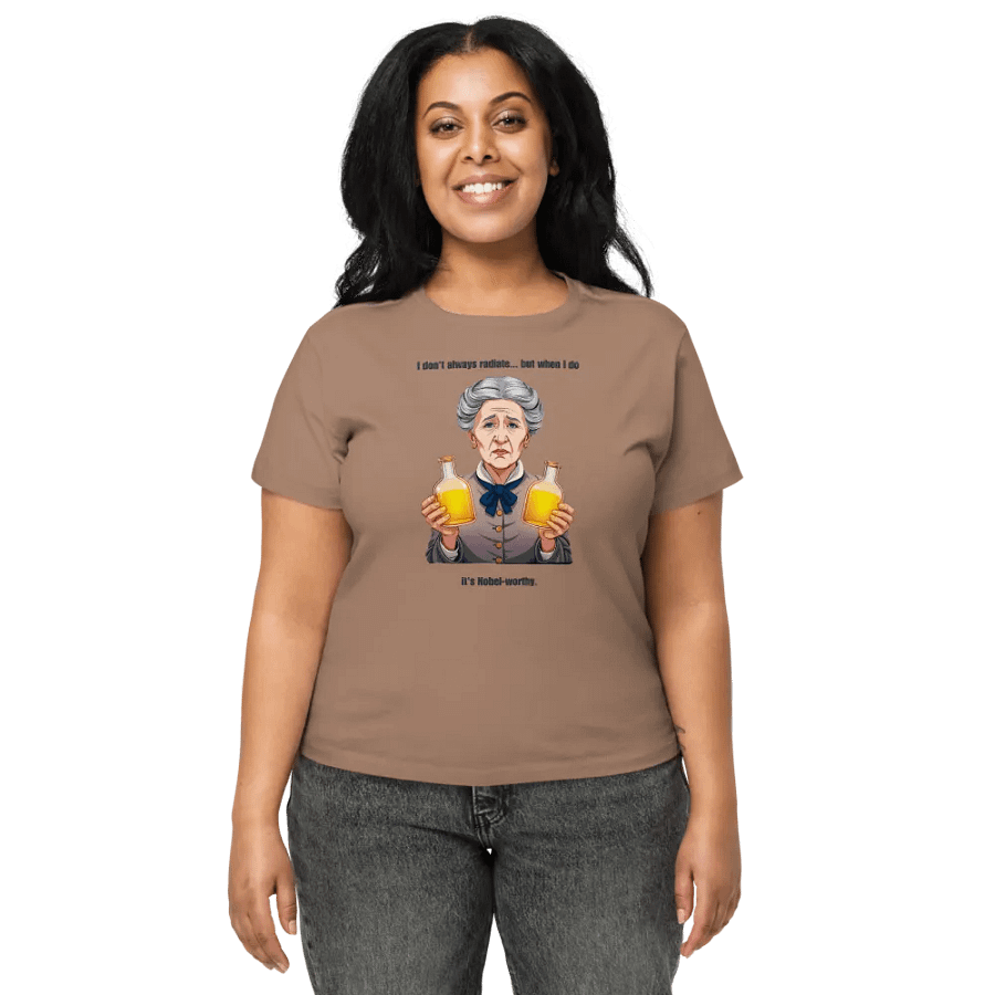 Radiating Brilliance - funny graphic t-shirt product image (1)