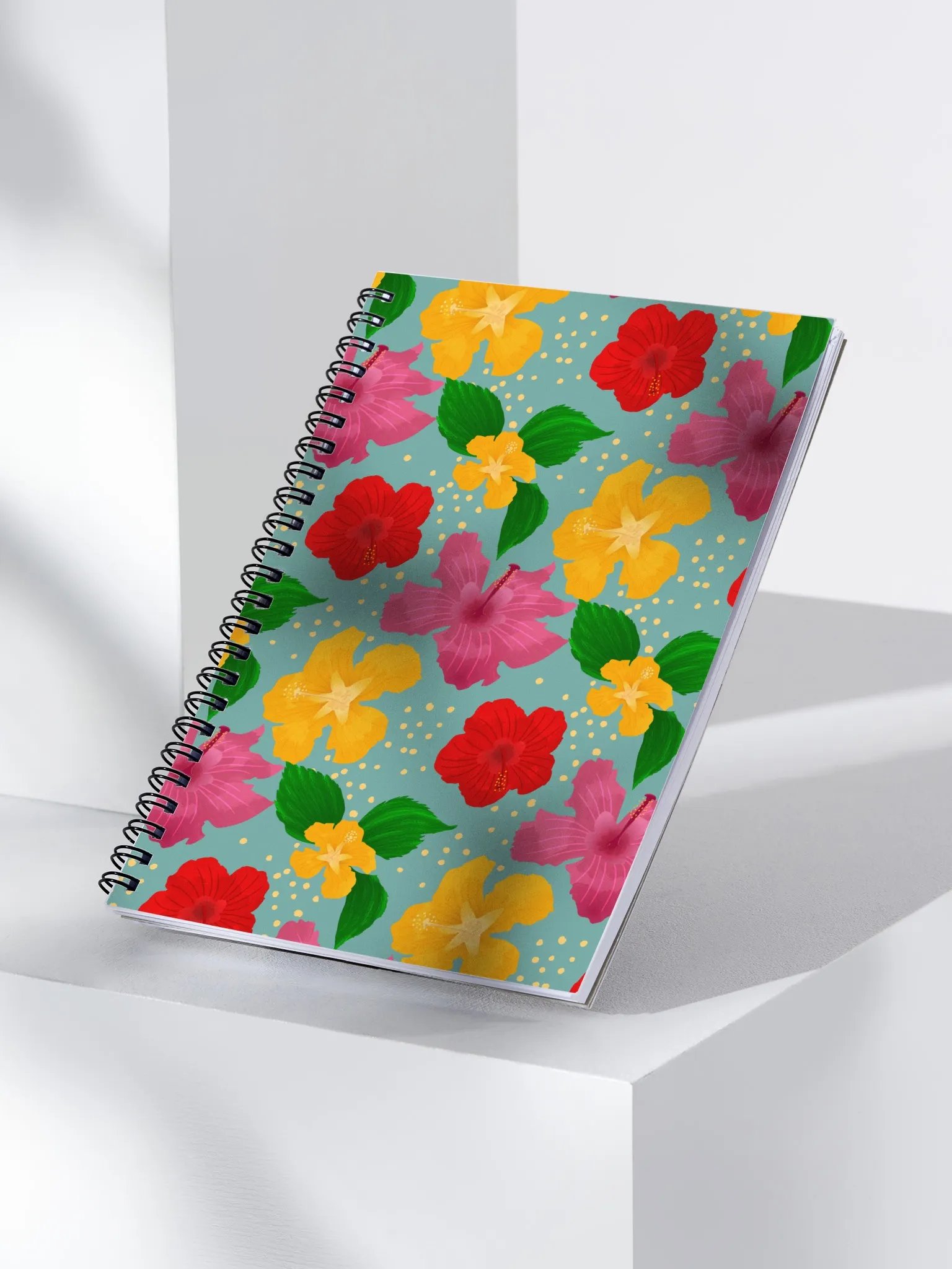 Hibiscus Flower Pattern Notebook product image (3)