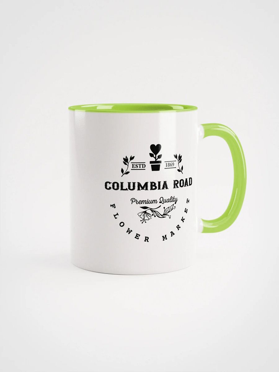 Columbia Road Market Peek-a-Boo Ceramic Mug (Green) product image (1)