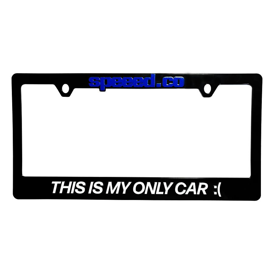 This Is My Only Car License Plate Frame product image (1)