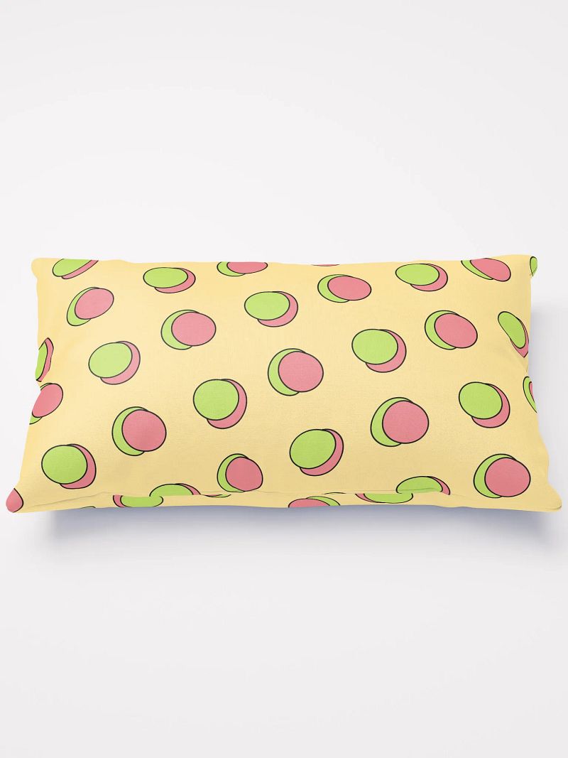 Modern Memphis Throw Pillow - Yellow