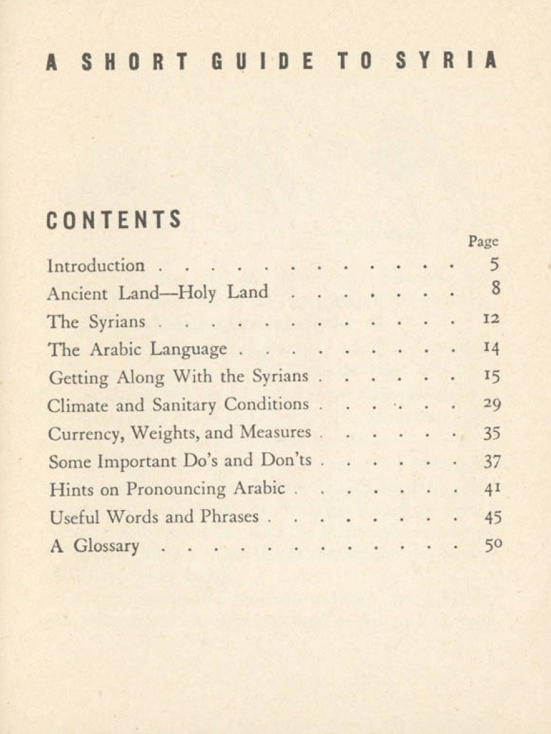 دليل الاستخبارات العسكرية الاميركية لسوريا 1944 product image (2)