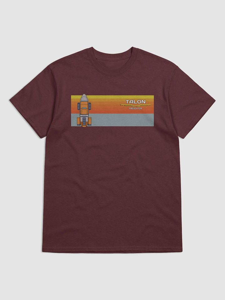 Talon Freighter Starship | Unisex Heavyweight T-Shirt product image (9)