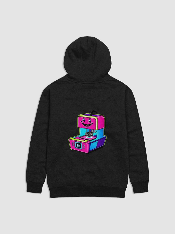 Happy 3D Printer Cartoon Premium Hoodie product image (2)