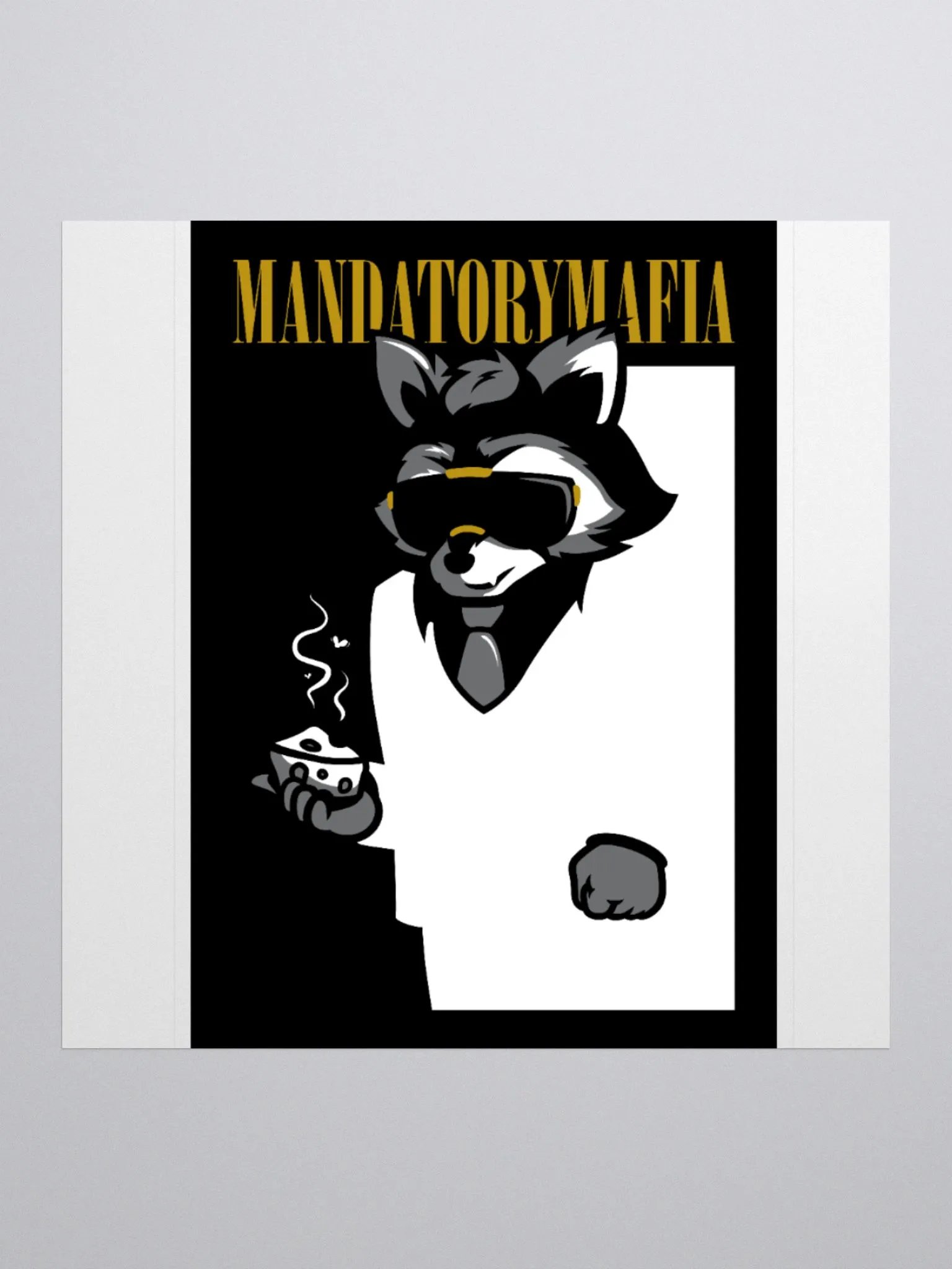 Mandatory Mafia Members Sticker product image (1)